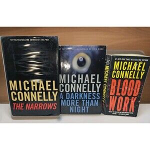​Michael Connelly Lot: "The Narrows", "A Darkness More Than Night", "Blood Work"